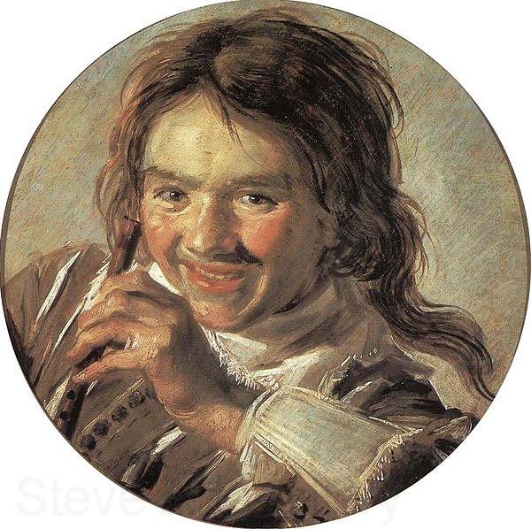 Frans Hals Boy holding a Flute France oil painting art